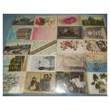 (20) Various Antique Postcards