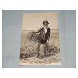 Antique YOUNG VIETNAMESE GIRL PHOTO Postcard