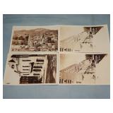 (4) Antique CENTRAL CITY CO. RPPC Postcards