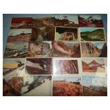 (20) Antique RAILROAD RELATED Postcards