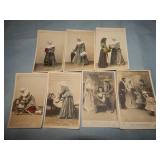 (7) Antique CATHOLIC NUN RPPC Postcards