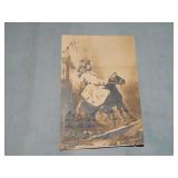Antique CHILD ON ROCKING HORSE RPPC Postcard