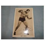 Antique RUDY LATITZI Wrestler SIGNED Postcard