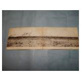 Antique KATY LIMITED RR FOLD OUT Postcard