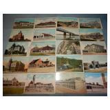 (20) Antique RAILROAD Postcards