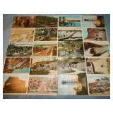 (20) Antique SCENIC Postcards