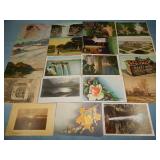 (19) Various Antique Postcards