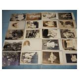 (20) Antique PEOPLE RPPC Postcards
