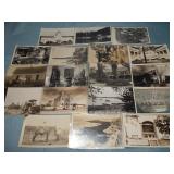 (18) Antique SCENIC etc. RPPC Postcards