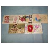 (5) Antique Novelty Postcards