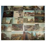 (20) Antique STREET VIEW ETC. Postcards