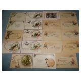 (20) Antique NEW YEAR'S DAY Postcards