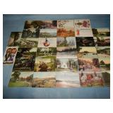 (31) Various Antique Postcards