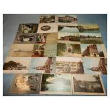 (21) Antique Postcards