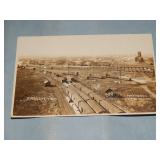 c. 1911 Matteson ILL. Birds Eye View Postcard