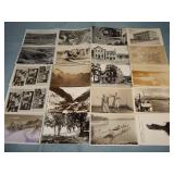 (20) Antique Interesting RPPC Postcards