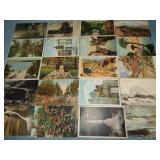 (20) Various Antique Postcards