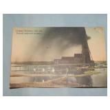 c.1909 RUSSIA OIL GUSHER Postcard
