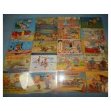 (20) Vintage COMEDY Postcards