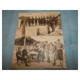 (2) Antique WWI ERA TRIAL & EXECUTION Postcards
