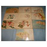 (10) Antique ROSE O'NEILL KEWPIE Postcards