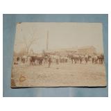 Antique PHOTO of COTTON GIN