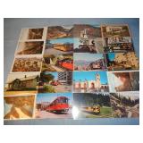 (20) Vintage SCENIC RAILROAD Postcards