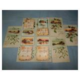 (8) UNUSED Antique NEW YEARS Postcards