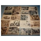 (20) Antique Postcards From INDIA REGION