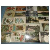 (20) Various Antique Postcards