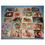 (20) Antique CHRISTMAS Postcards