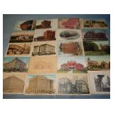 (20) Antique HOTEL & HOSPITAL Postcards