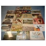 (21) Antique Postcards