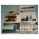 (6) Vintage Old ALASKA Postcards + Some PHOTO