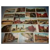 (19) Antique RAILROAD Postcards