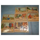 (7) French Barre Dayez Songs Postcards