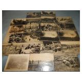 (20) Antique WWI Photo Postcards