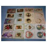 (20) Antique Postcards