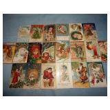 (20) Antique CHRISTMAS Postcards