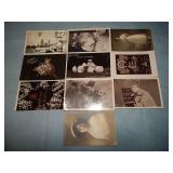 (10) Antique RPPC Postcards