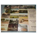 (20) Antique Postcards