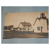 c. 1909 BENNETT IA STREET SCENE RPPC Postcard
