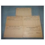 (5) EARLY Grand Trunk RAILWAY Postcards