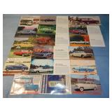 (18) 'NEW' Car Postcards