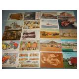 (20) Antique ADVERTISING Postcards