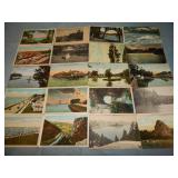(20) Antique SCENIC Postcards