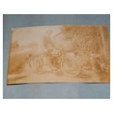 c. 1910 MOTORCYCLE RPPC Postcard
