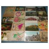 (20) Various Antique Postcards