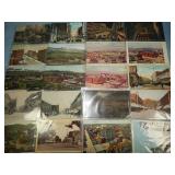 (20) Antique STREET VIEW ETC. Postcards