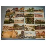 (20) Antique SCENIC Postcards